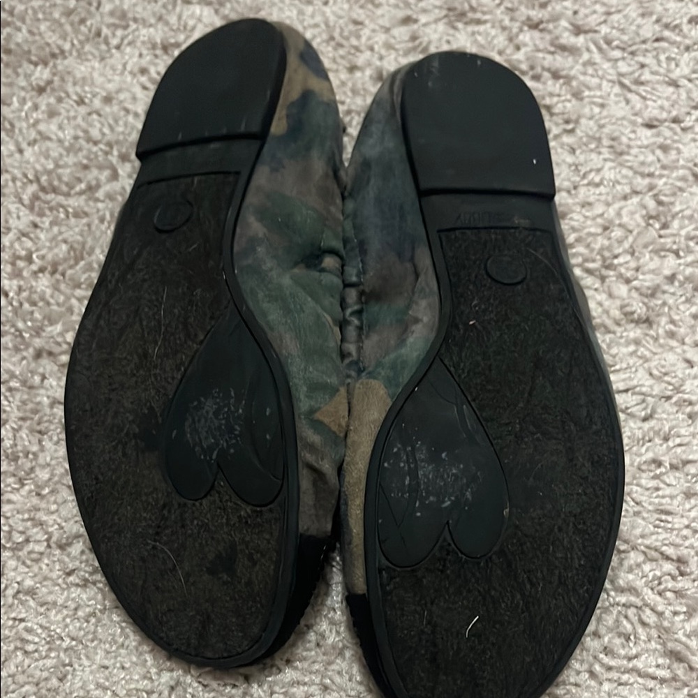 Sam & Libby Camouflage Ballet Flats with Black Accents - Picture 3 of 3